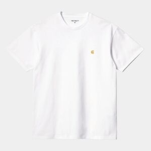 CARHARTT WIP - Chase T-Shirt - White- Size men’s Large